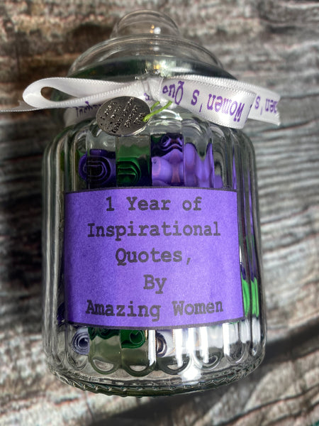 1 Year of inspirational Quotes by amazing women