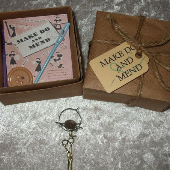 1940's Make Do & Mend Box ~ Wedding favours, Handmade gifts