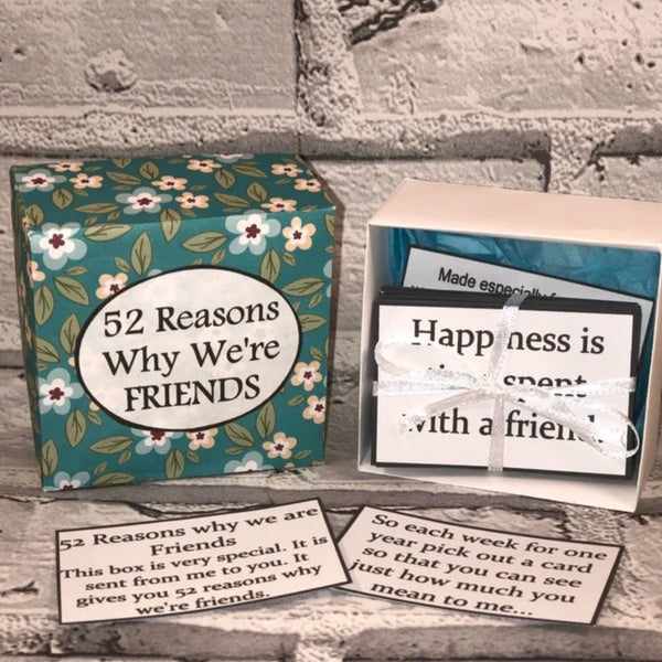 52 Reasons Why We're Friends