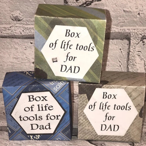 Box of Life tools for Dad