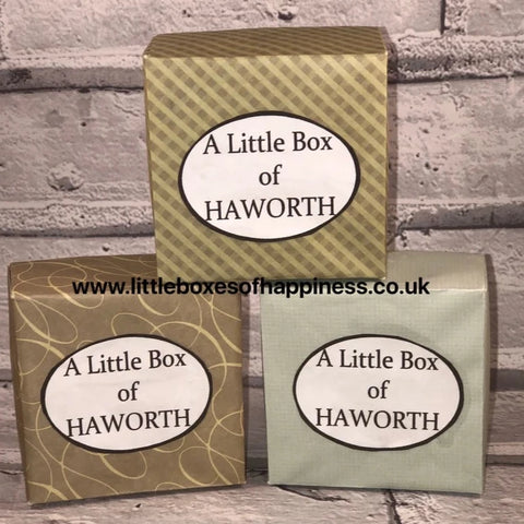 The Little Box of Haworth - Brontë, Yorkshire Souvenir, Gift, Sentimental gift, Handmade
