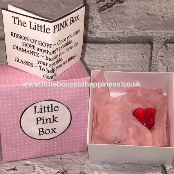 Little Pink Box ~ Handmade, Cancer survivor special little gift.