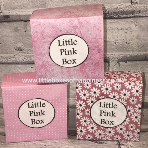 Little Pink Box ~ Handmade, Cancer survivor special little gift.